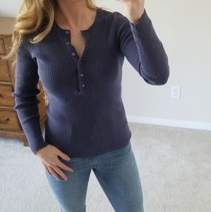 Thermal Henley long sleeve shirt